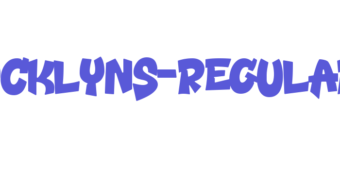 Brocklyns-Regular Font Download