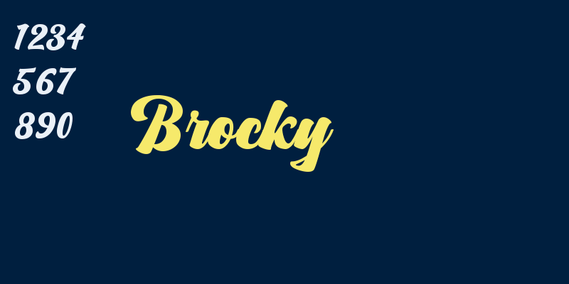 Brocky