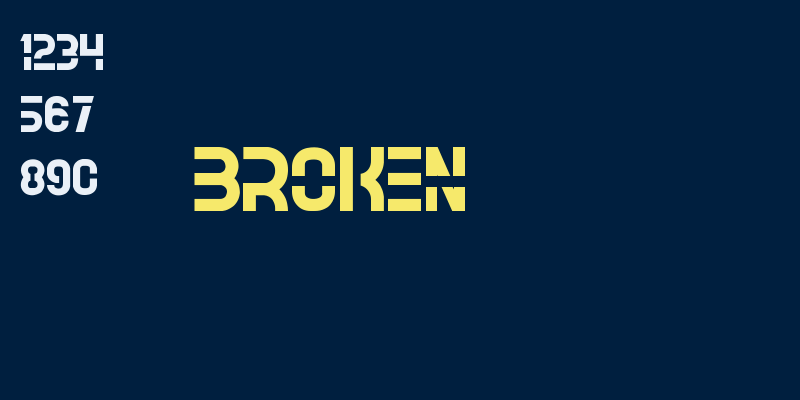 Broken