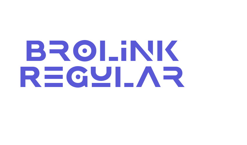 Brolink Regular Font