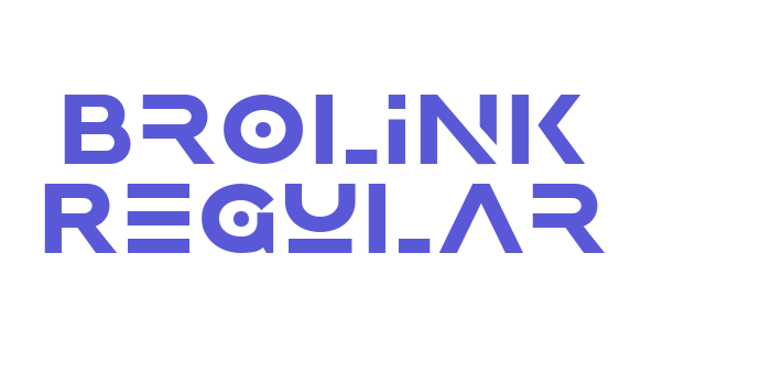 Brolink Regular Font Download