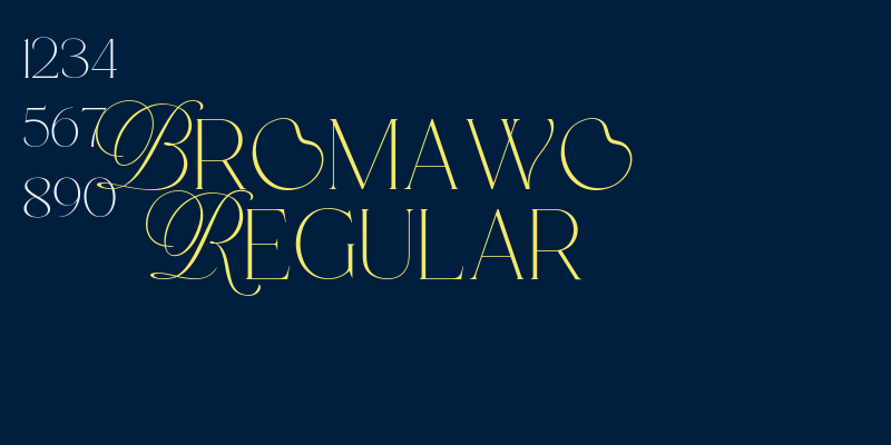 Bromawo Regular