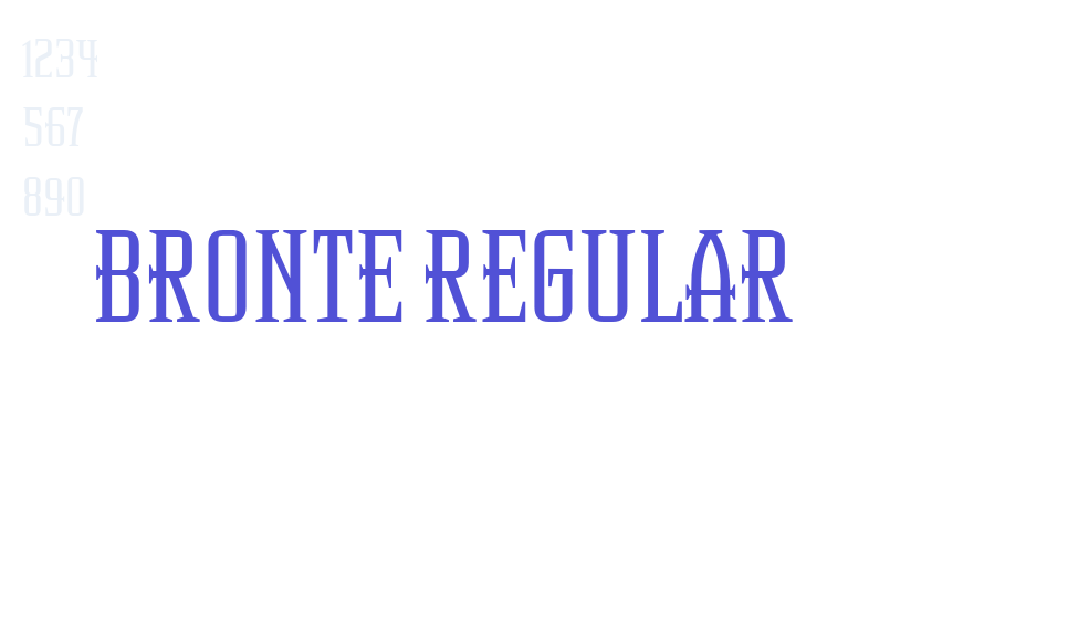 Bronte Regular-font-download