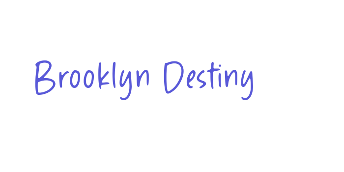 Brooklyn Destiny Font Download