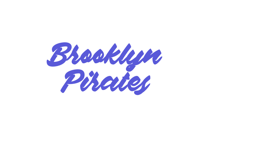 Brooklyn Pirates Font