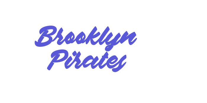 Brooklyn Pirates Font Download