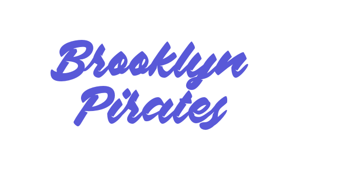 Brooklyn Pirates Font