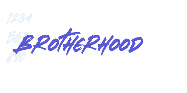 Brotherhood font free