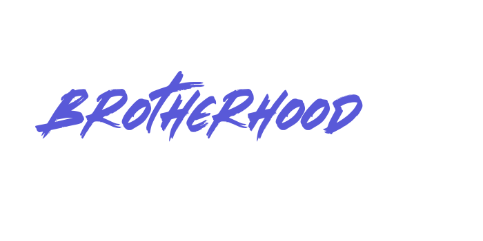 Brotherhood Font Download