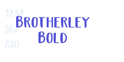 Brotherley Bold-font-download