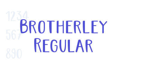 Brotherley Regular-font-download