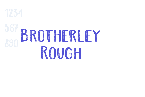 Brotherley Rough Font Download