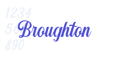 Broughton-font-download