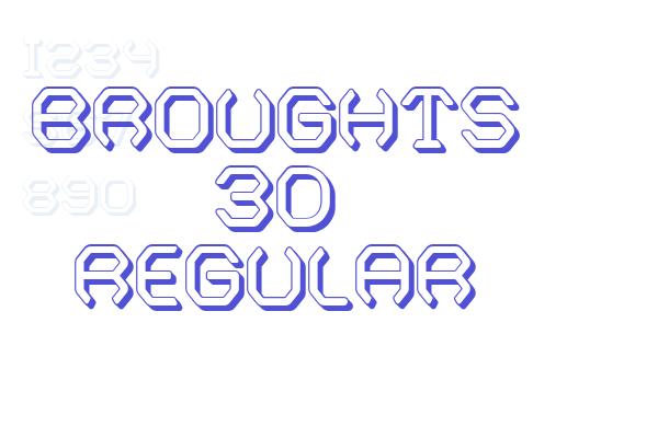 Broughts 3D Regular