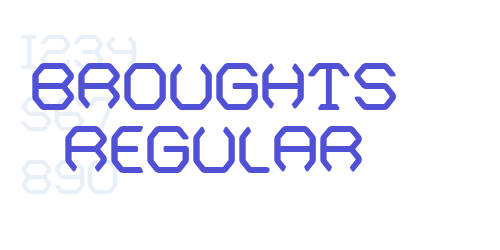 Broughts Regular-font-download