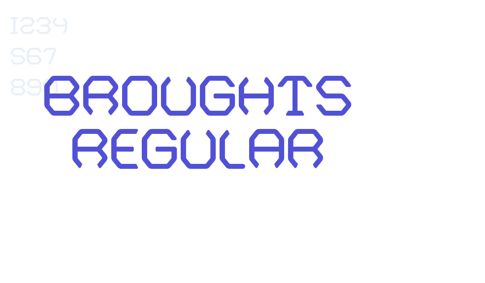 Broughts Regular-font-download