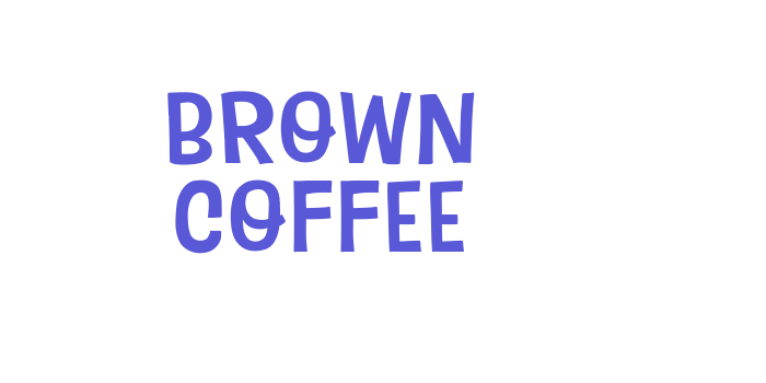 Brown Coffee Font Download