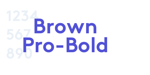 Brown Pro-Bold-font-download