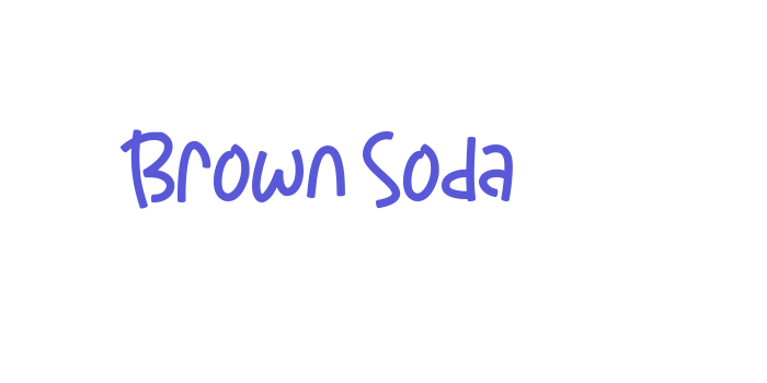 Brown Soda Font Download