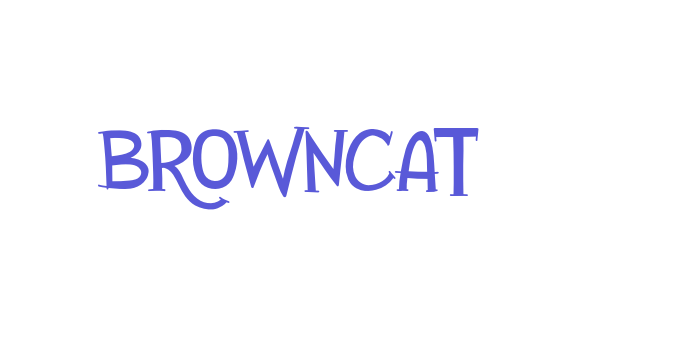 Browncat Font Download