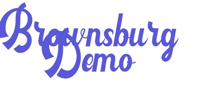 Brownsburg Demo Font Download