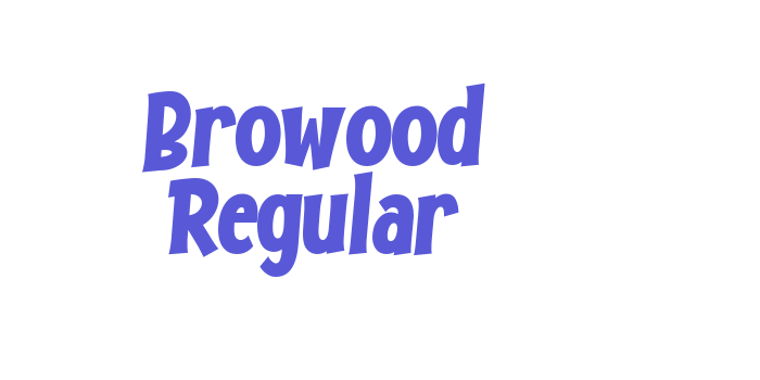 Browood Regular Font Download