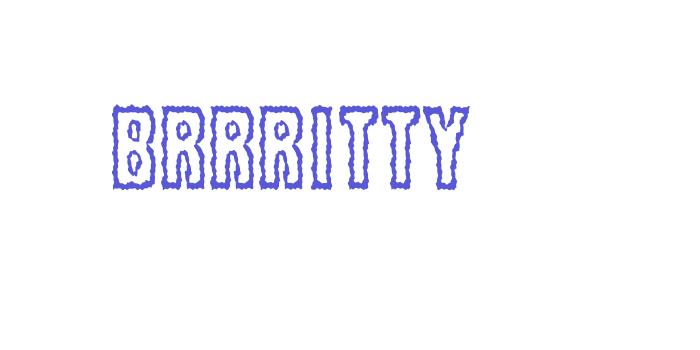 Brrritty Font Download