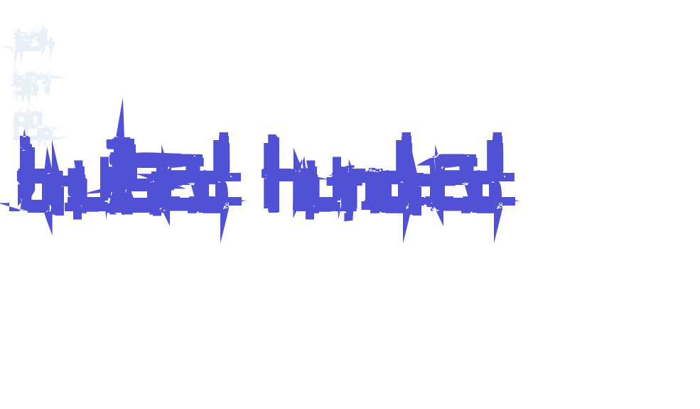 Bruised Hundred-font-download