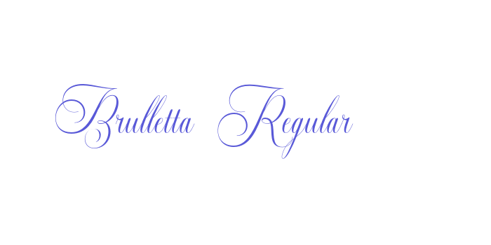 Brulletta Regular Font Download