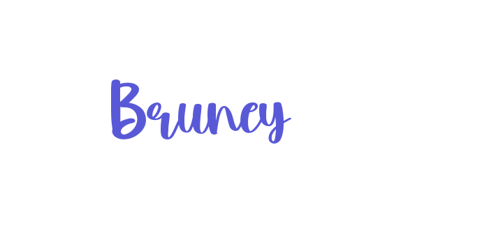 Bruney Font Download