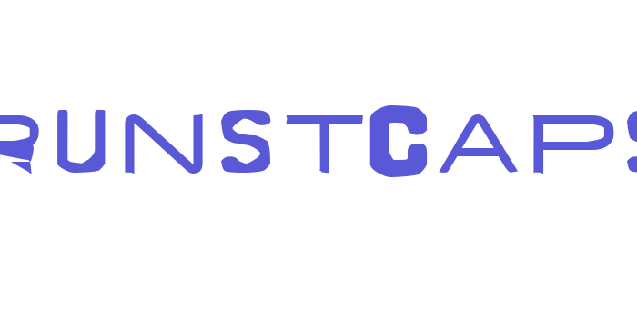 BrunstCaps Font