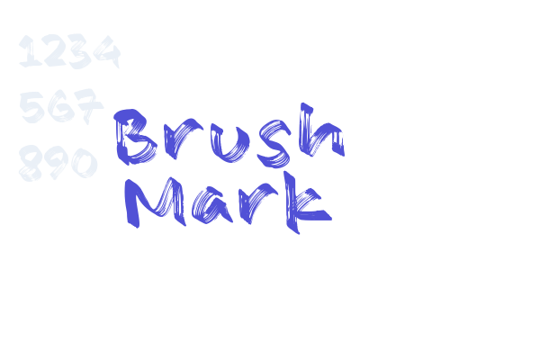 Brush Mark