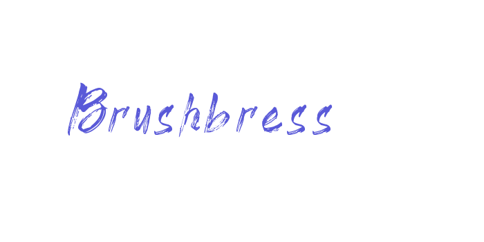 Brushbress Font Download