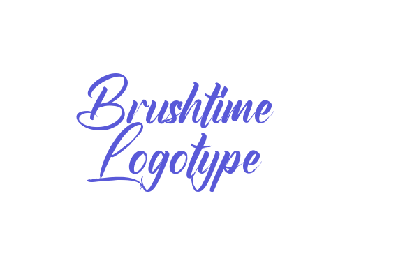 Brushtime Logotype Font