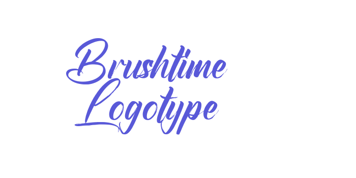 Brushtime Logotype Font Download