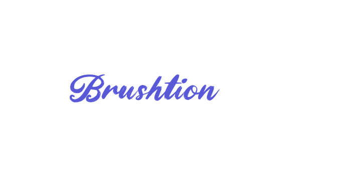 Brushtion Font Download