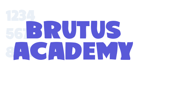 Brutus Academy font free