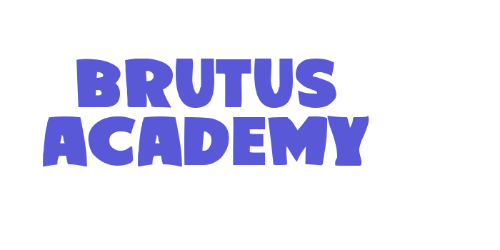 Brutus Academy Font Download