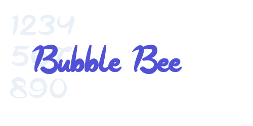 Bubble Bee-font-download