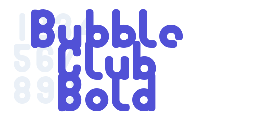 Bubble Club Bold-font-download