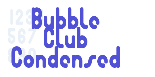 Bubble Club Condensed-font-download