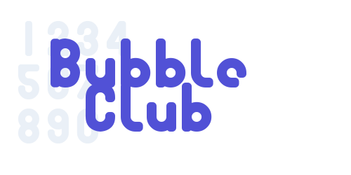 Bubble Club-font-download