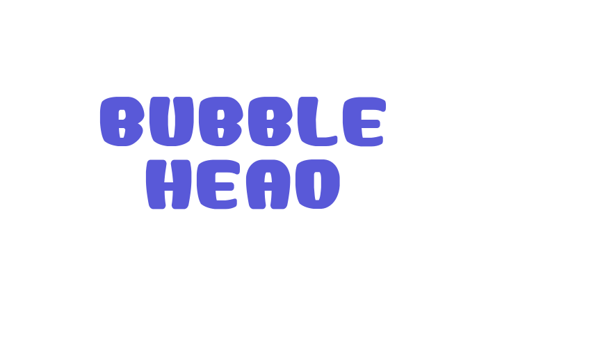 Bubble Head Font Download