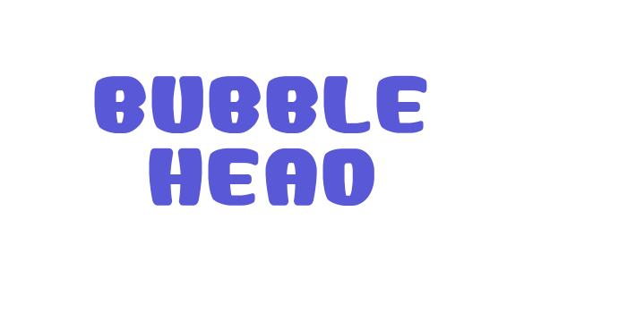 Bubble Head Font Download