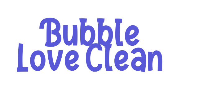 Bubble Love Clean Font Download