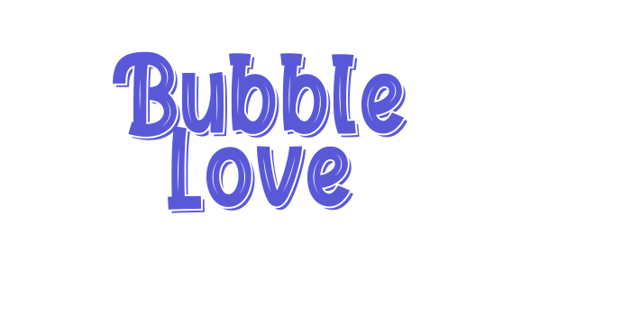 Bubble Love Font Download