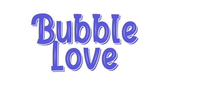 Bubble Love Font