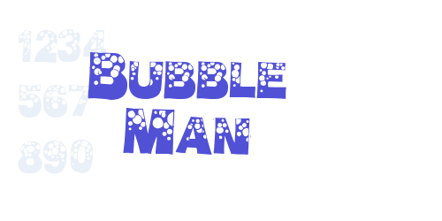 Bubble Man-font-download