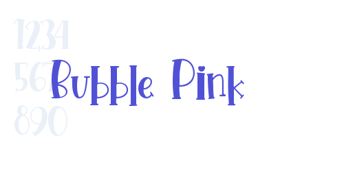 Bubble Pink-font-download