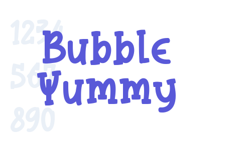 Bubble Yummy Font Download